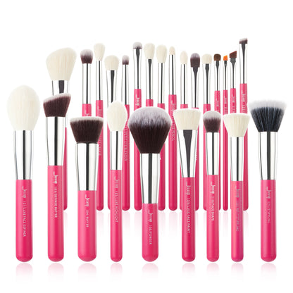 Jessup 25-Piece Professional Makeup Brush Set