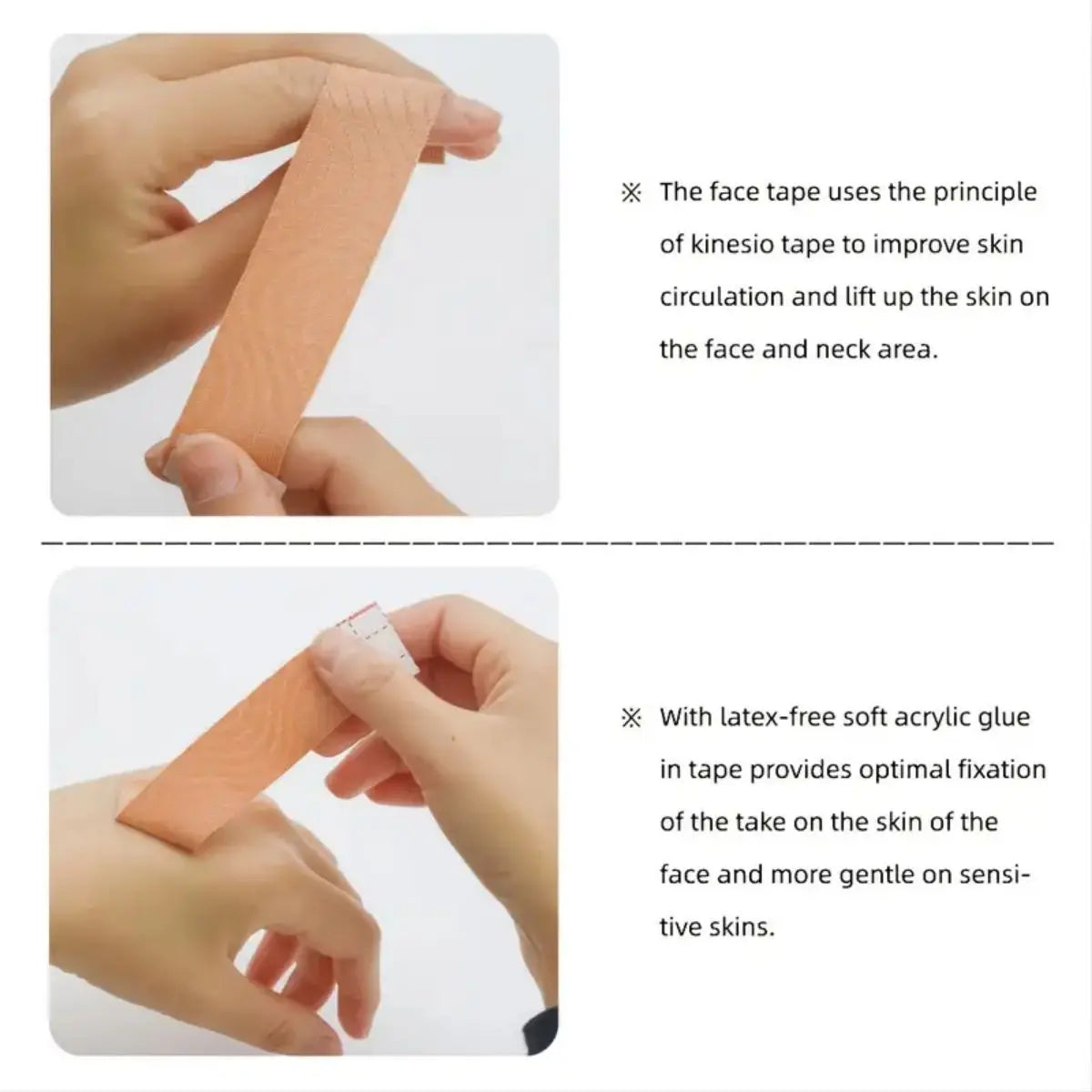 Kinesiology Tape for Face