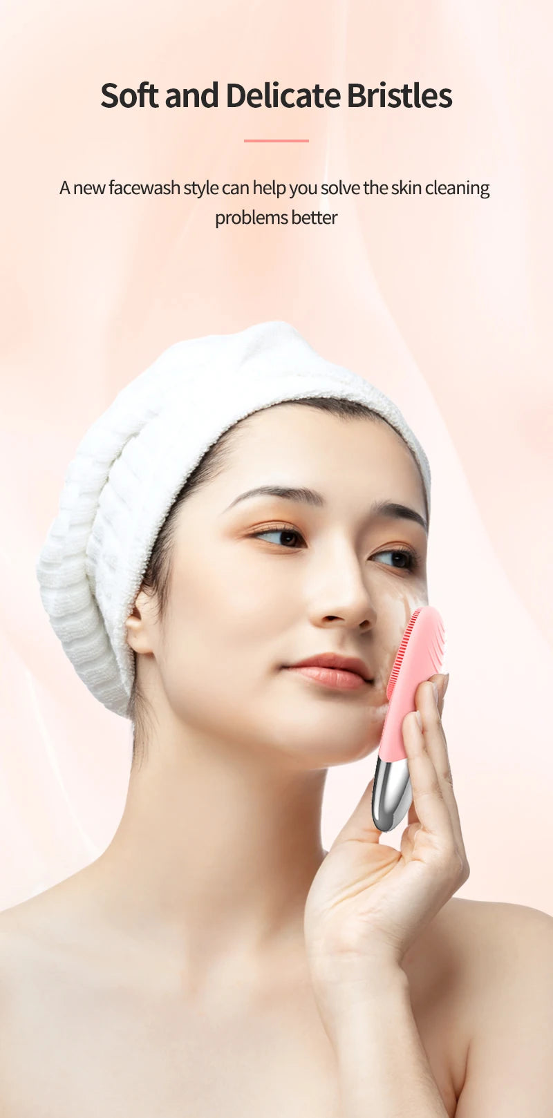 Electric Facial Cleansing Brush