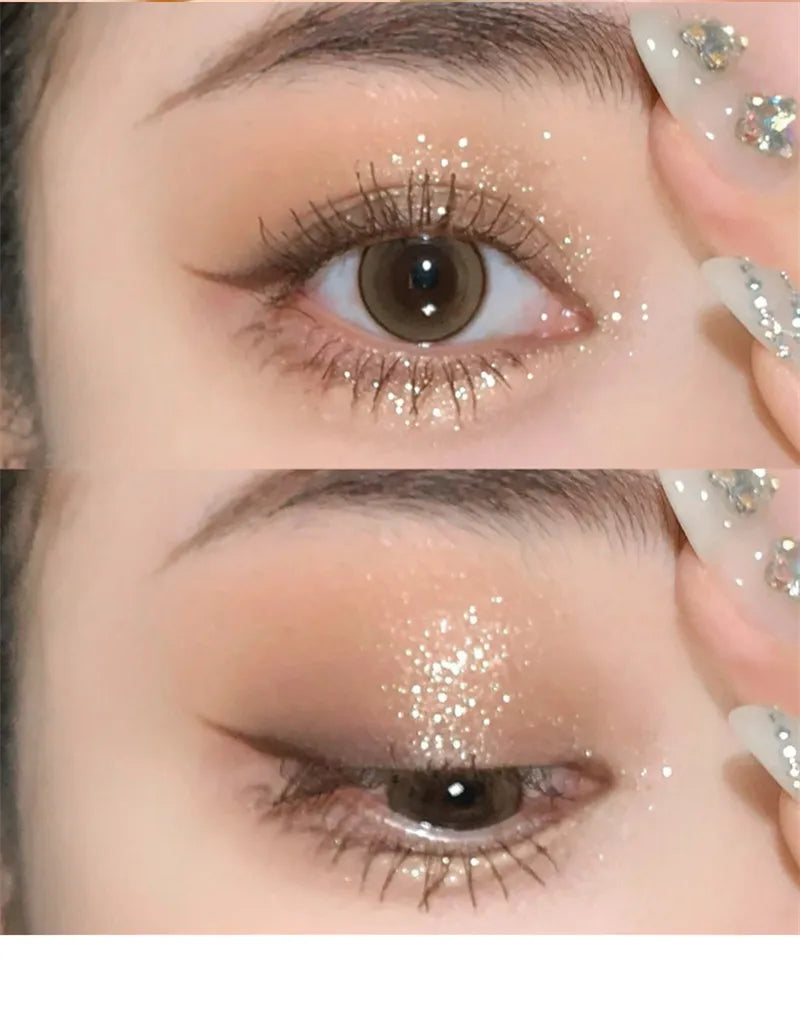 Monochrome Glitter Eyeshadow