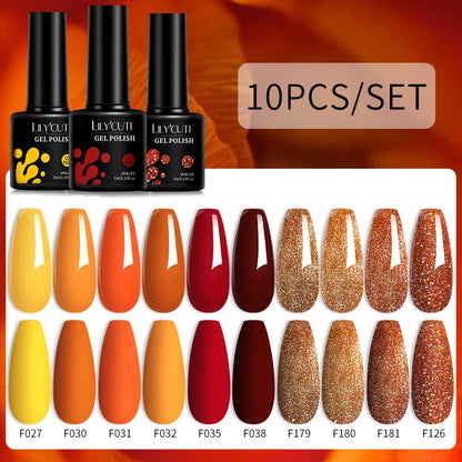 10PCS Gel Nail Polish Set