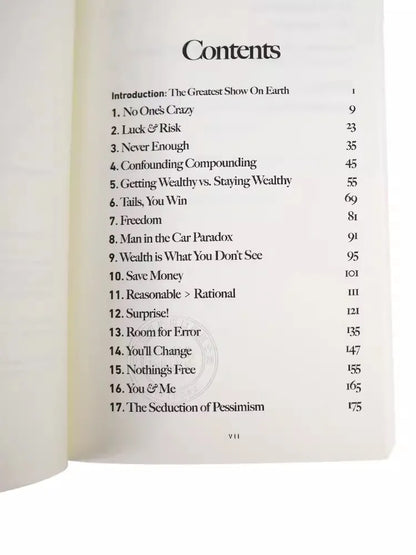 The Psychology of Money: Timeless Lessons on Wealth, Greed, and Happiness