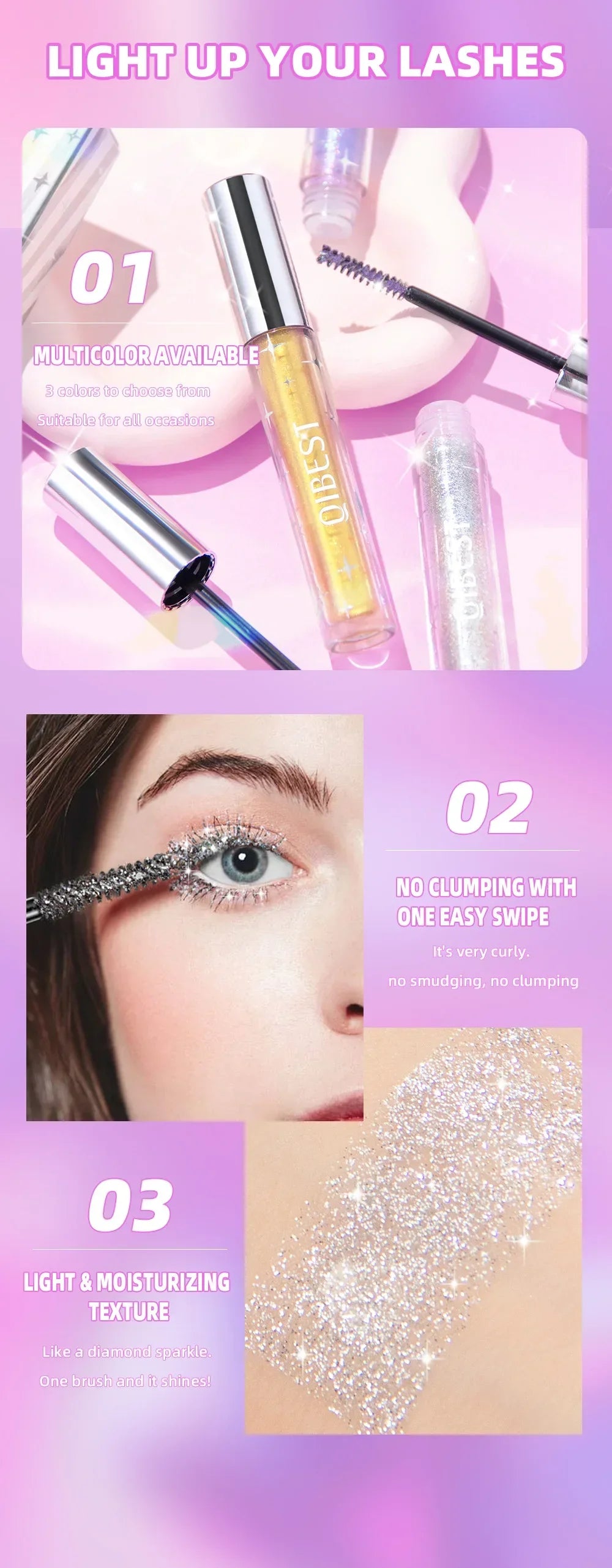 Diamond Glitter Mascara