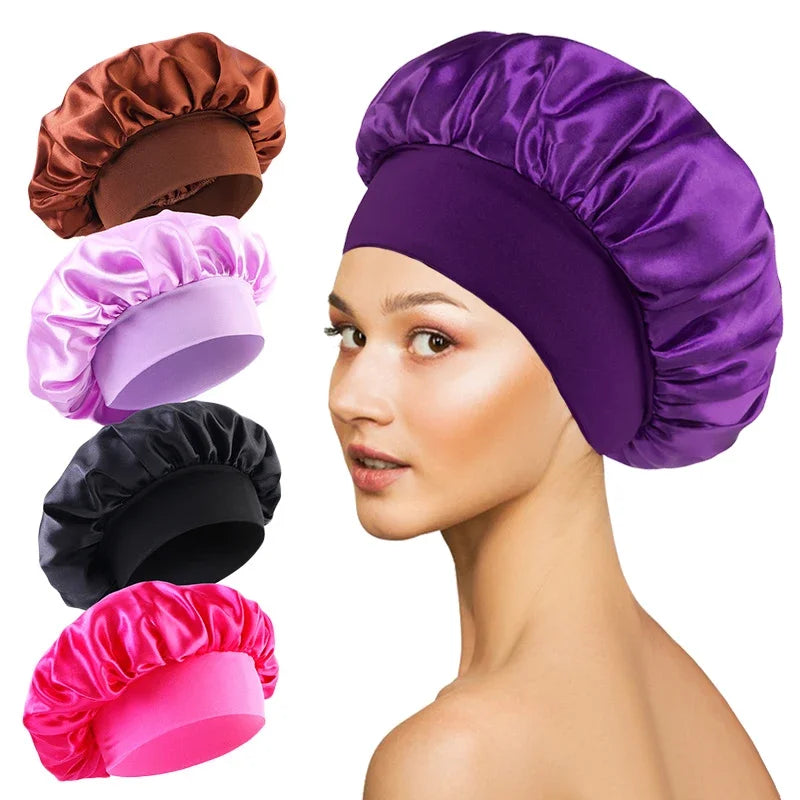 Soft Silk Satin Lined Bonnet