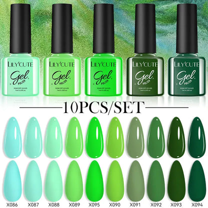 10PCS Gel Nail Polish Set