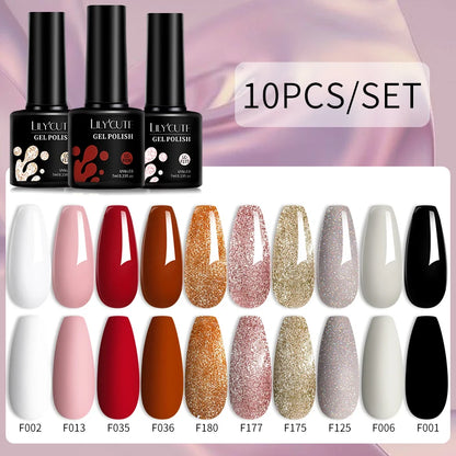 10PCS Gel Nail Polish Set