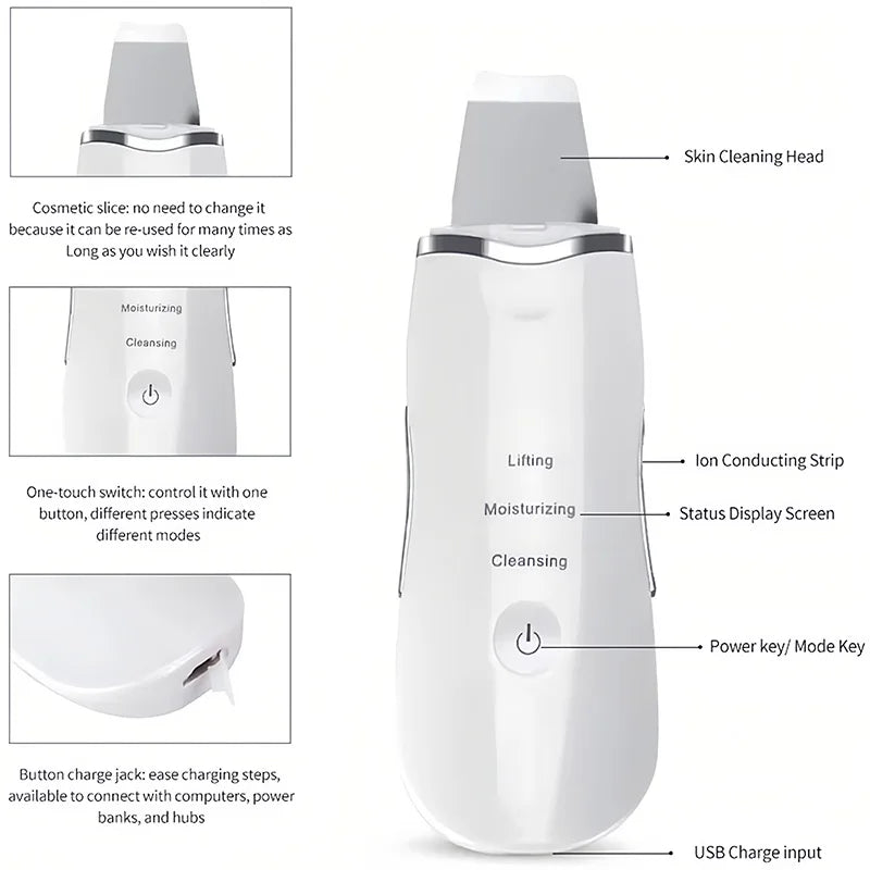 Ultrasonic Skin Scrubber