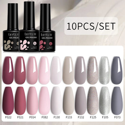 10PCS Gel Nail Polish Set