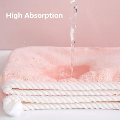 Double-Thick Dry Hair Towel