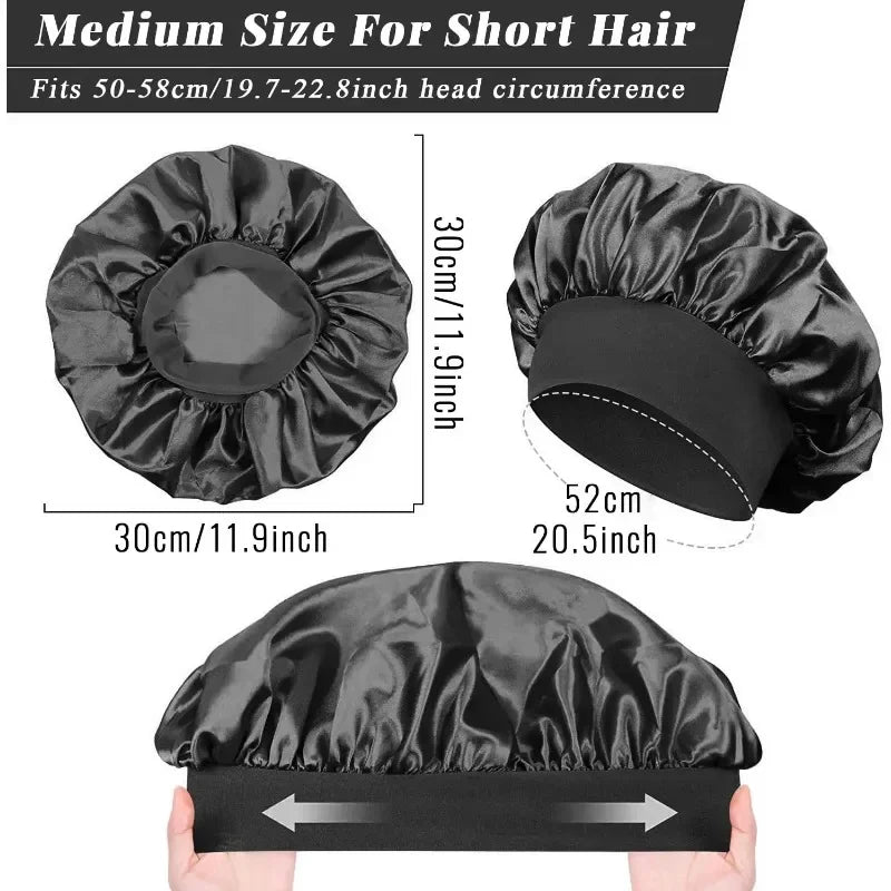 Soft Silk Satin Lined Bonnet