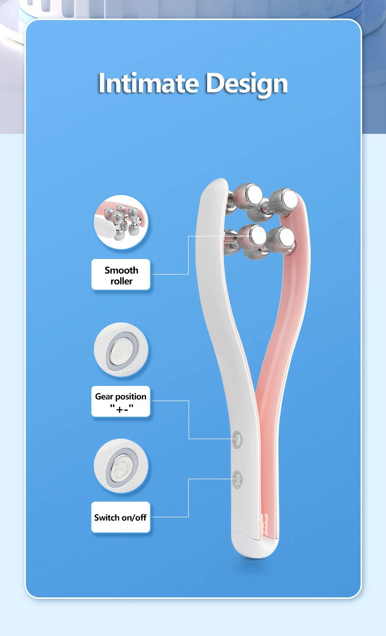 Face Lifting Roller & EMS Facial Massager