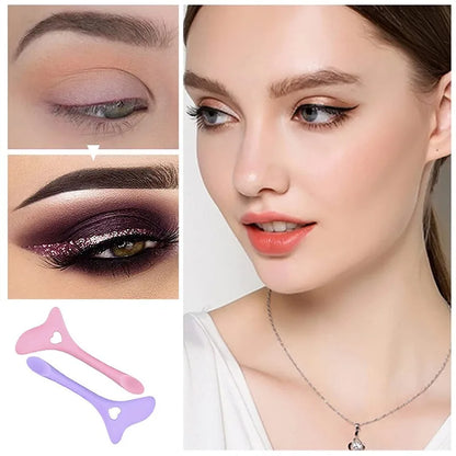 Multi-Functional Eyeliner Stencil & Makeup Aid Tool