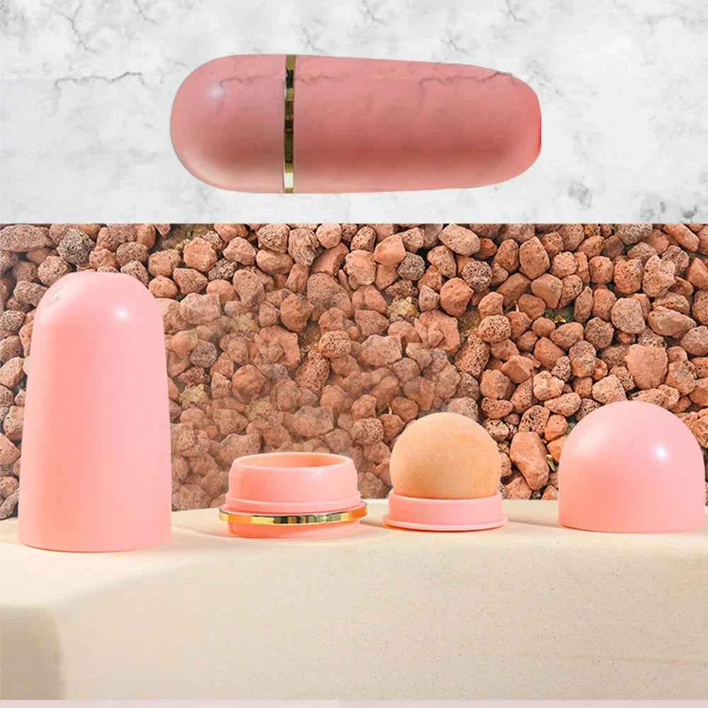 Face Oil Absorbing Natural Volcanic Stone Roller