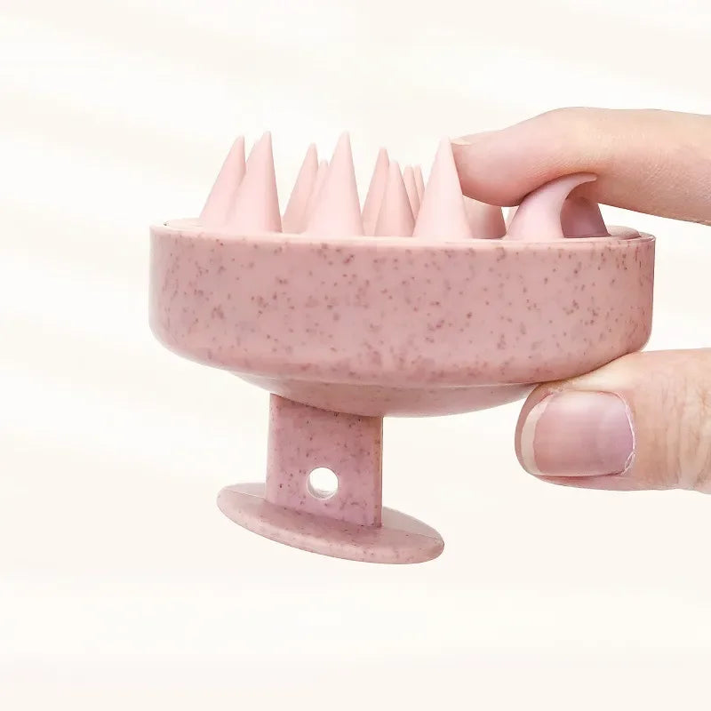 Silicone Shampoo Brush & Scalp Massager