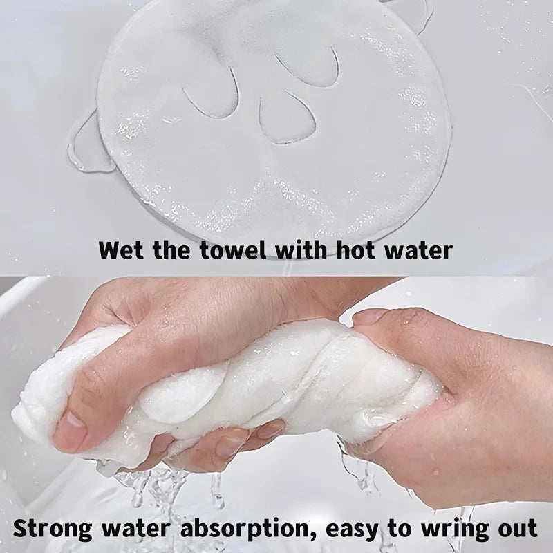 Reusable Hot and Cold Compress Face Towel Mask