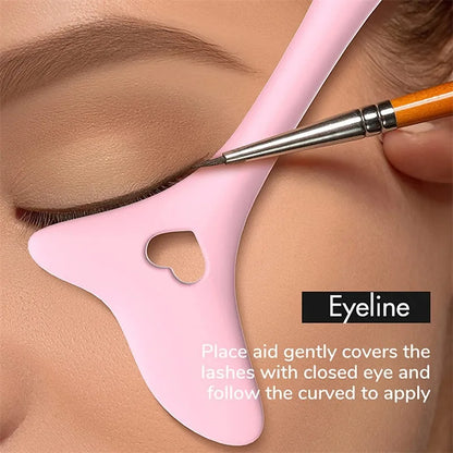 Multi-Functional Eyeliner Stencil & Makeup Aid Tool