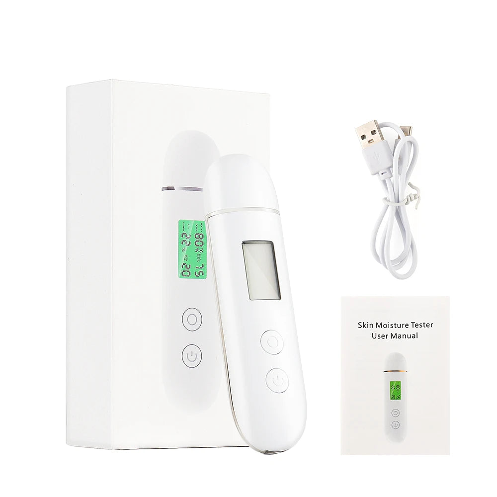 Skin Tester Face Moisture & Oil Analyzer