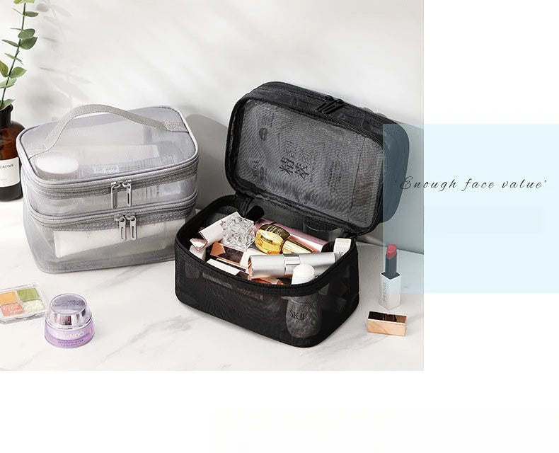 Travel Mesh Wash Storage Bag