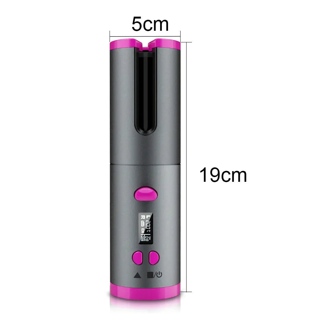 Cordless Automatic Rotating Hair Curler