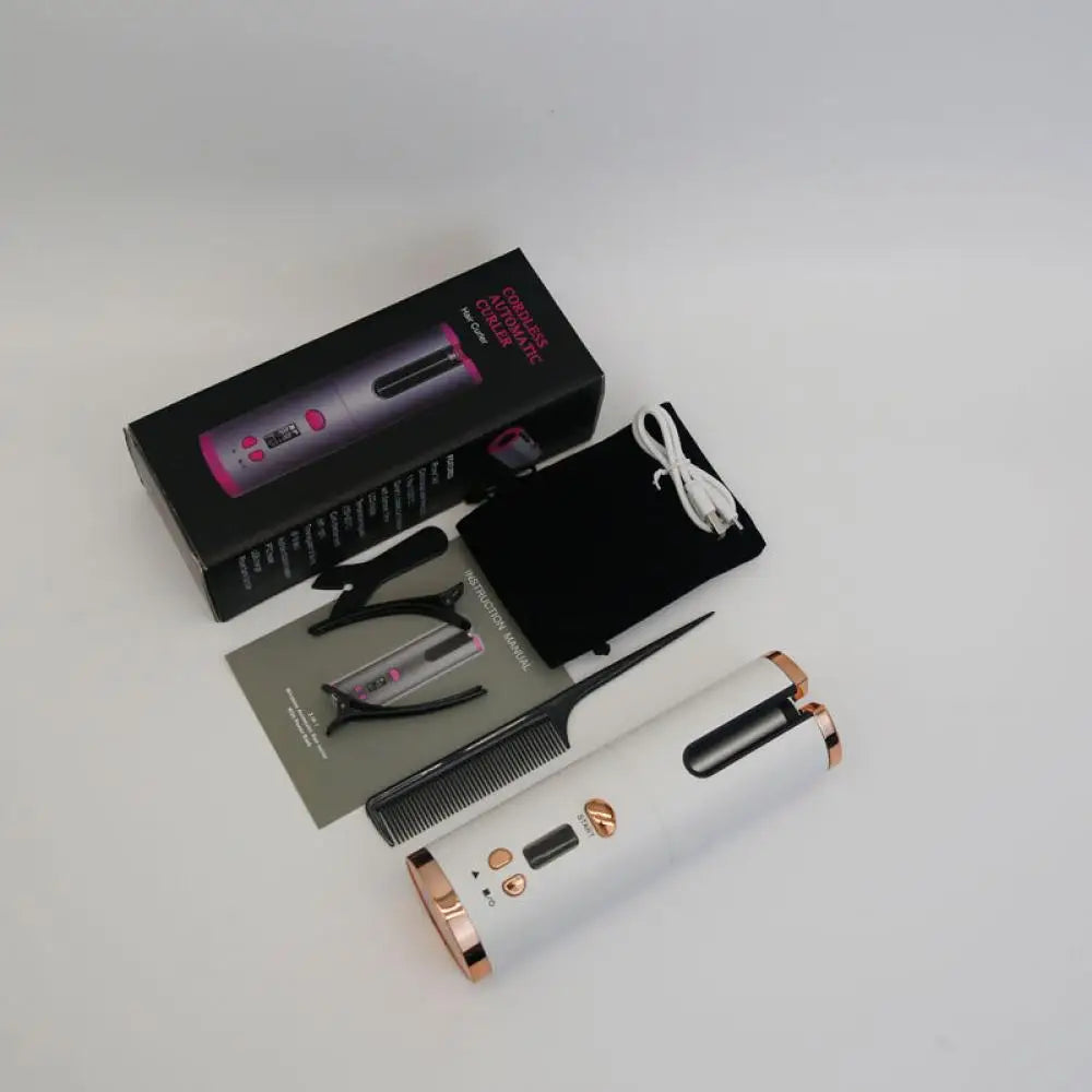 Cordless Automatic Rotating Hair Curler