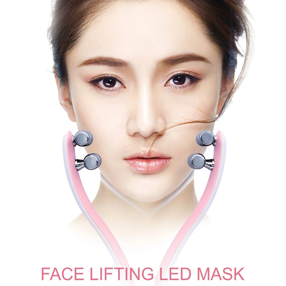 Face Lifting Roller & EMS Facial Massager