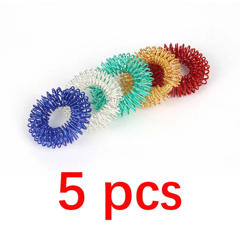 Acupressure Spiky Sensory Finger Rings