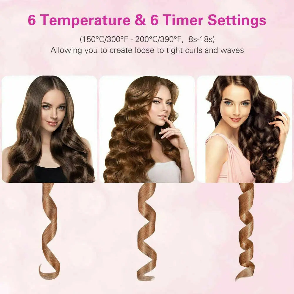 Cordless Automatic Rotating Hair Curler