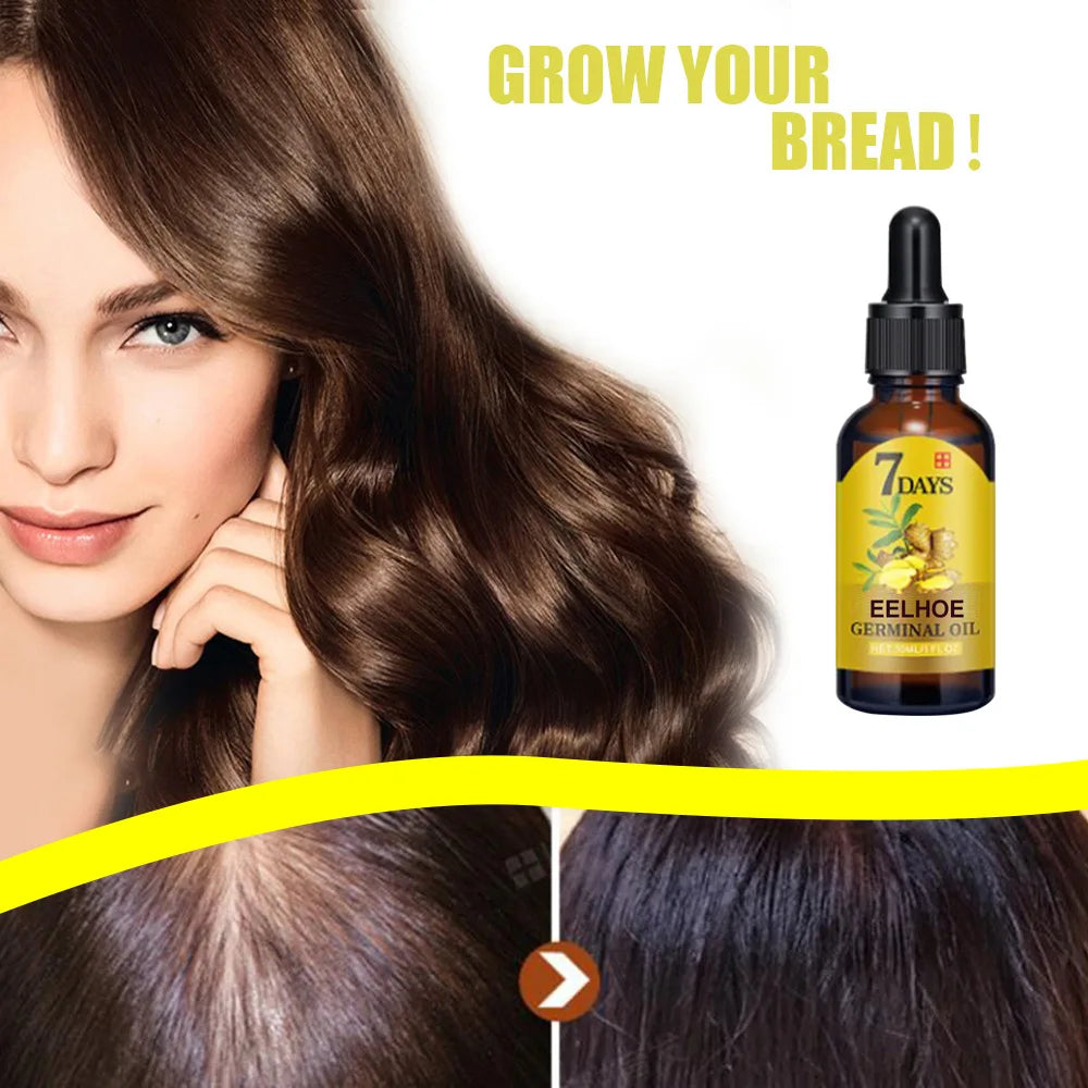 Ginger Hair Growth Massage Oil