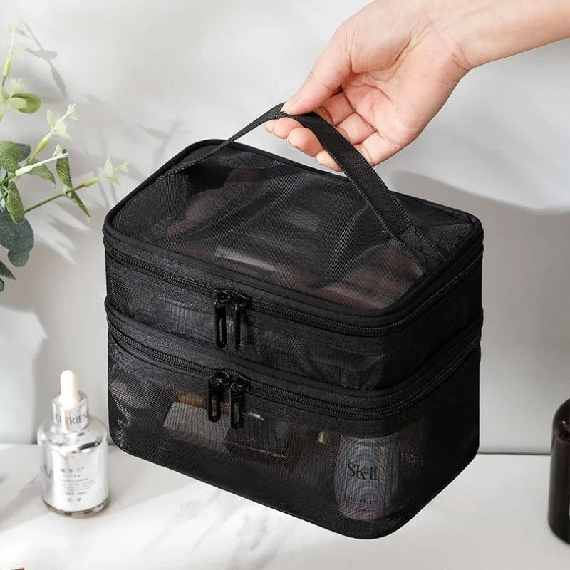 Travel Mesh Wash Storage Bag