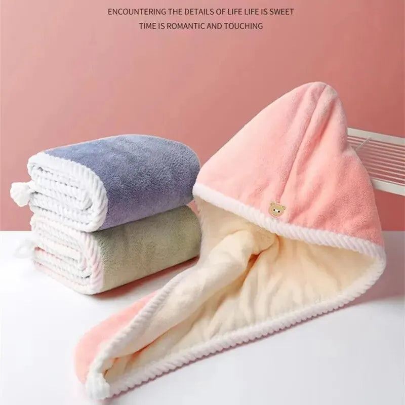 Double-Thick Dry Hair Towel