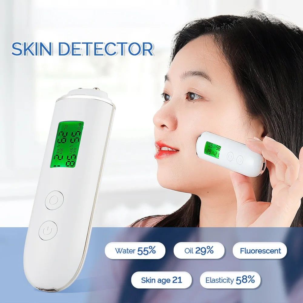 Skin Tester Face Moisture & Oil Analyzer