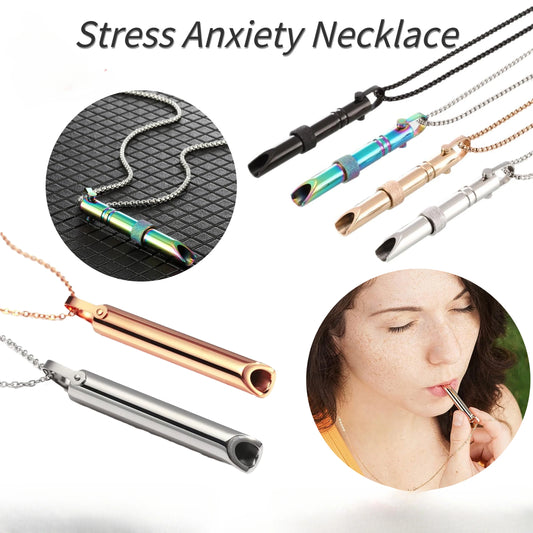 Breathing Anxiety Necklace