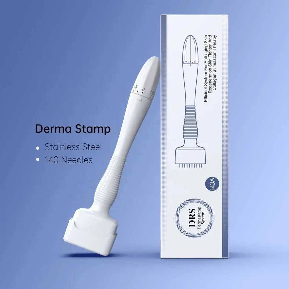 140A Derma Stamp Microneedling Face Roller