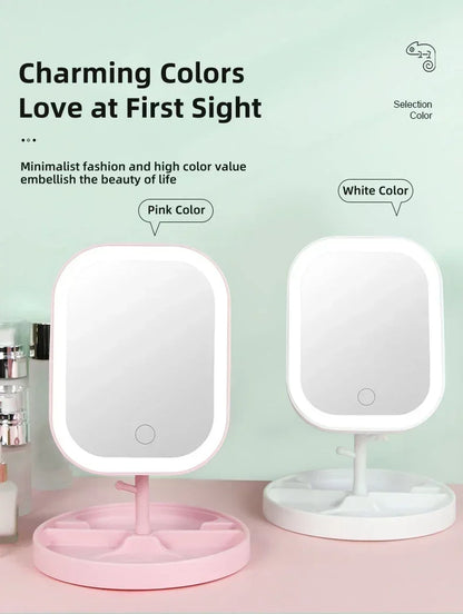 LED Intelligent Adjustable Vanity Mirror