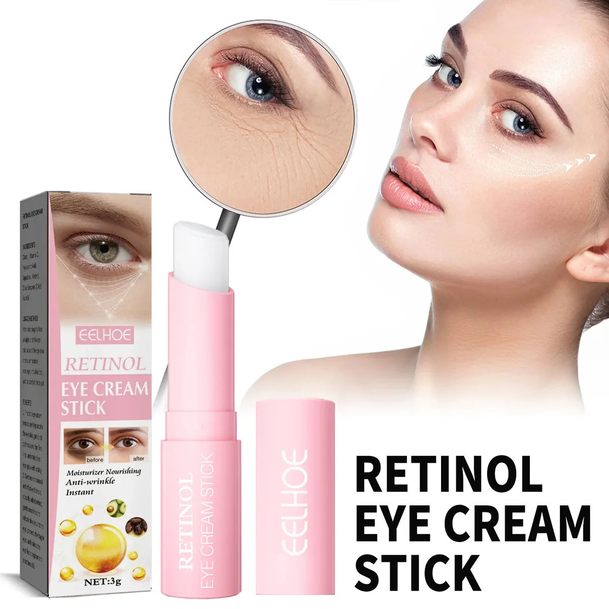 Retinol Smooth Wrinkle Eye Cream Stick