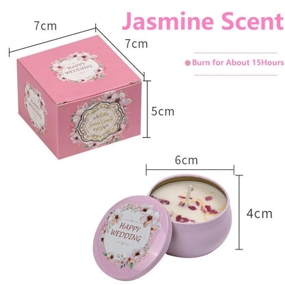 1/4PCS Vintage Scented Candle Set