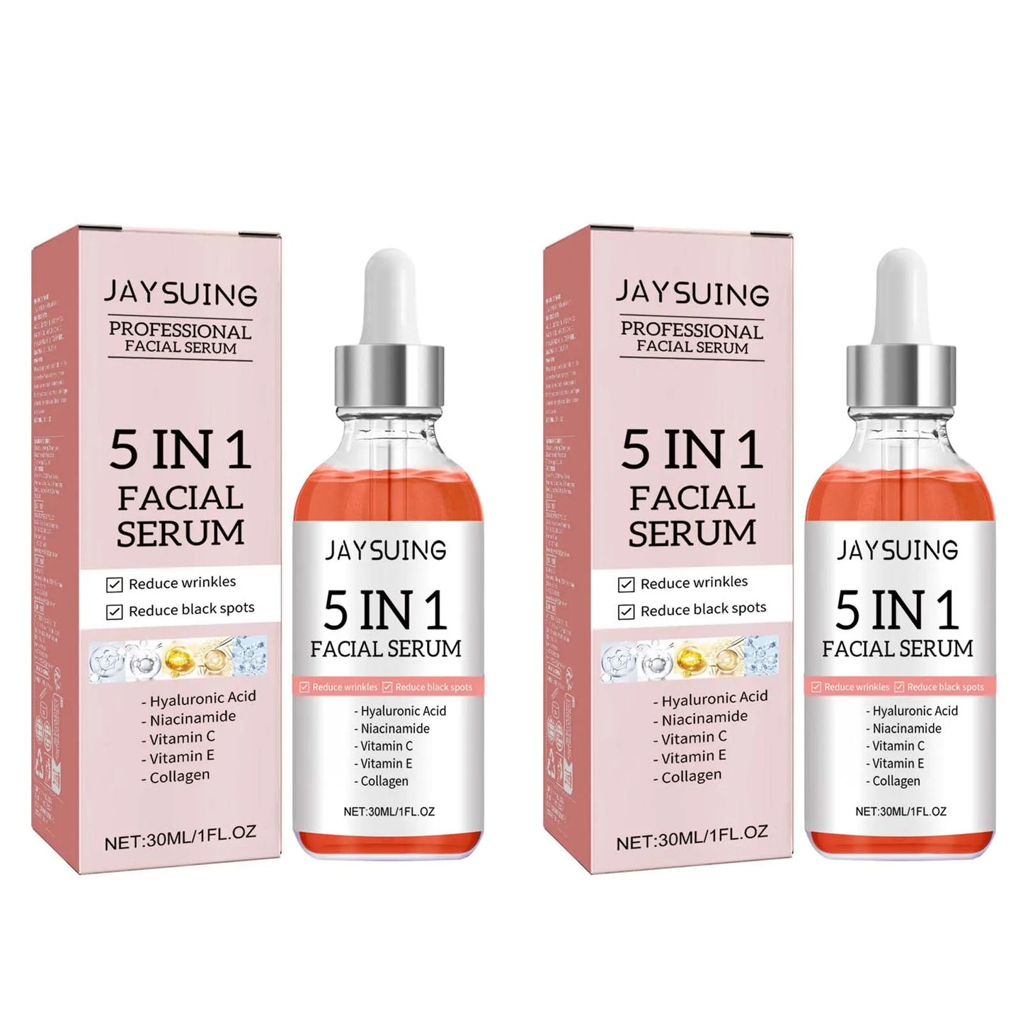 5 In 1 Facial Firming Moisturizing Brightening Serum