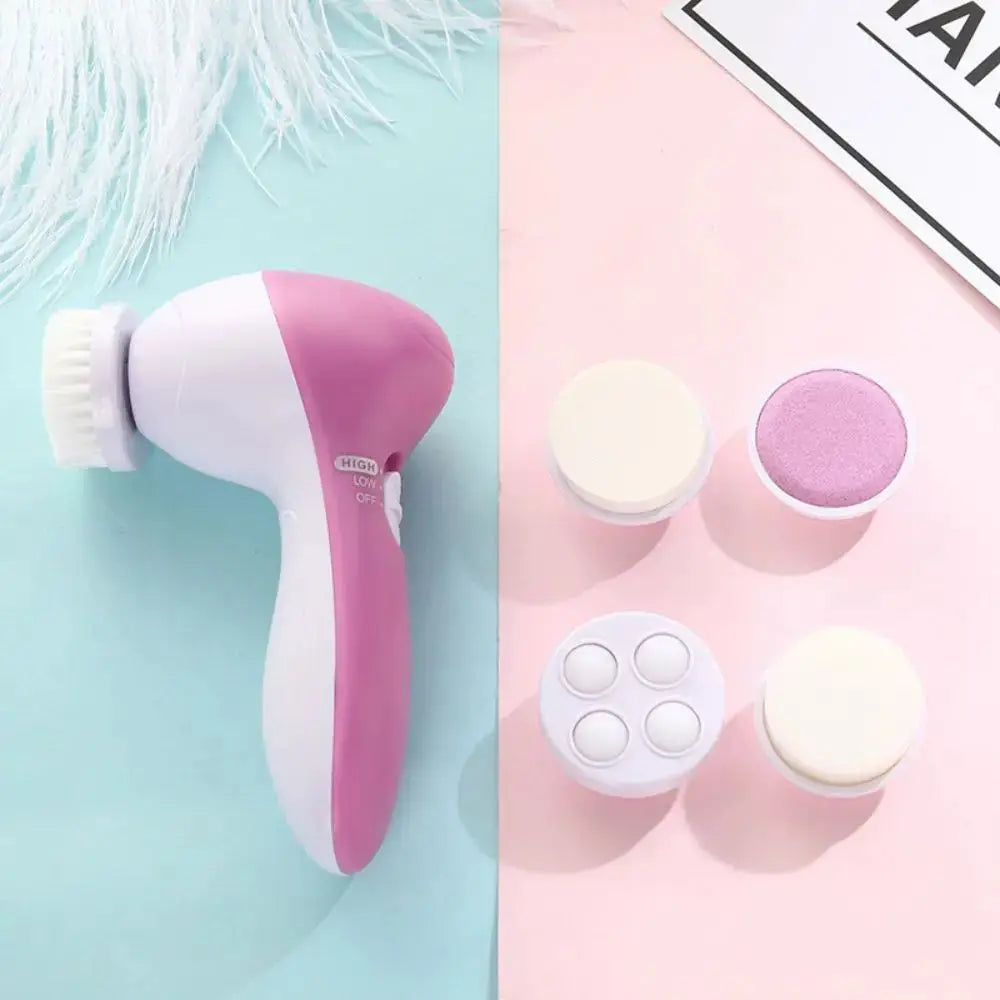 5-In-1 Facial Cleanser & Pore Massager