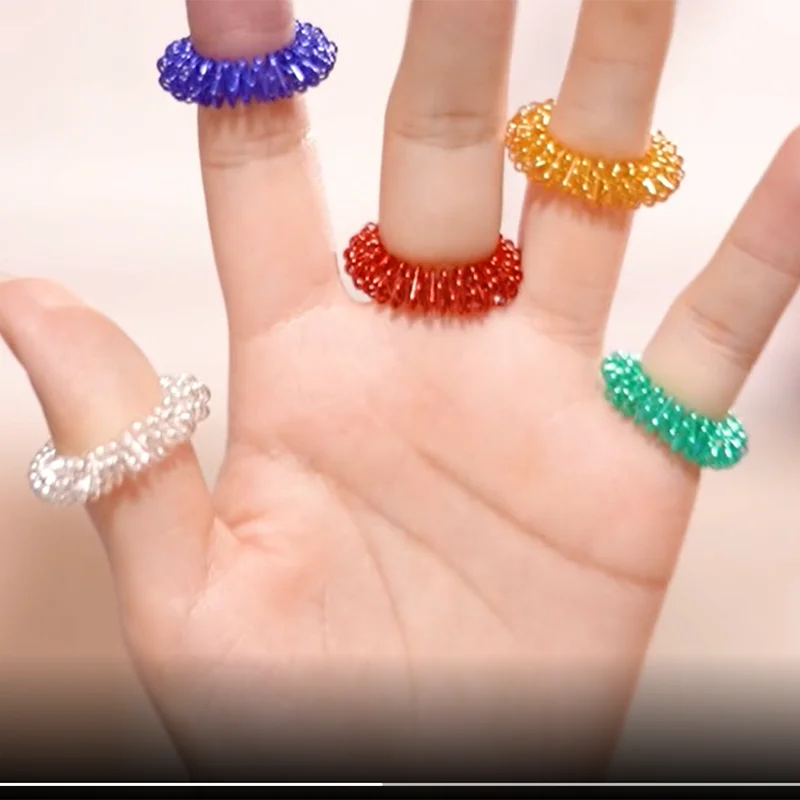 Acupressure Spiky Sensory Finger Rings