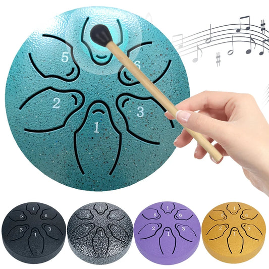 Steel Tongue Drum for Meditation & Relaxation