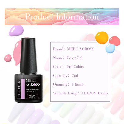 12Pcs Macaron Gel Nail Polish Set