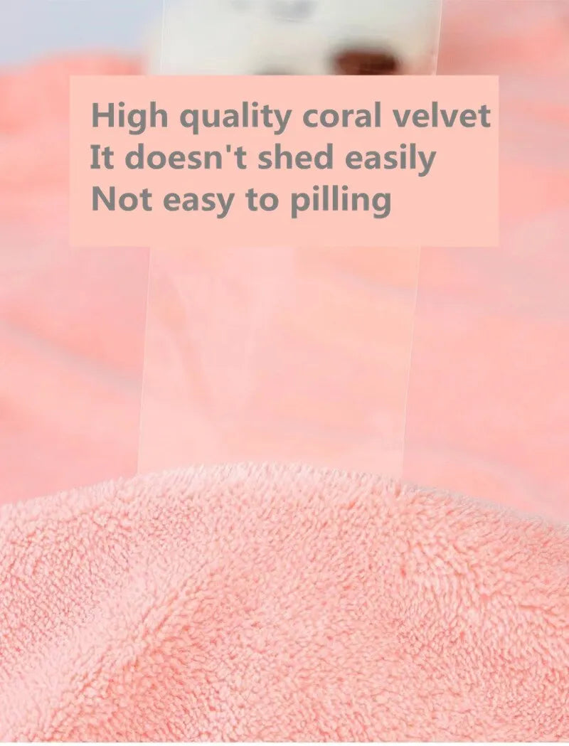 Double-Thick Dry Hair Towel