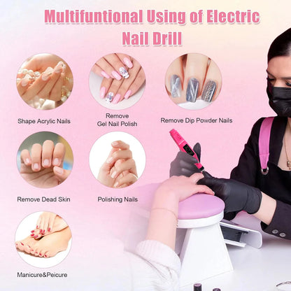 Electric Nail Drill Machine