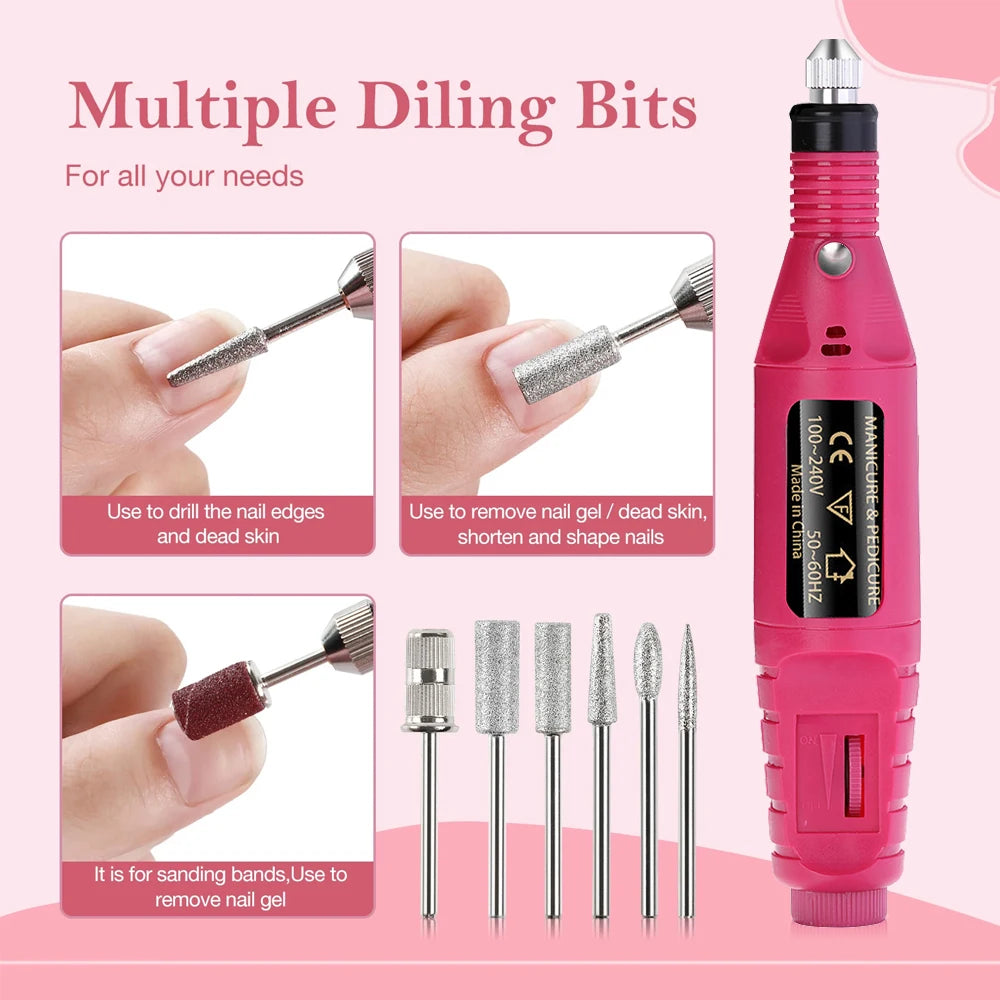 Electric Nail Drill Machine