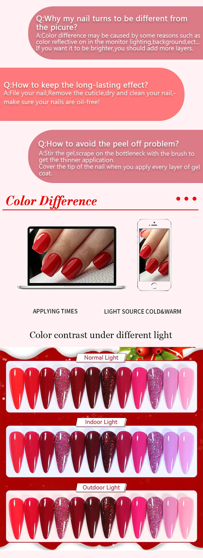 10PCS Gel Nail Polish Set