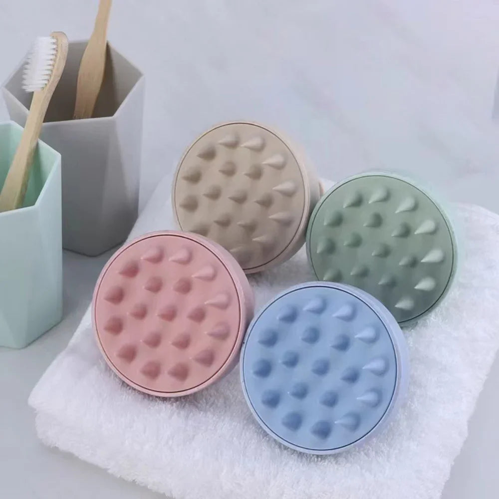 Silicone Shampoo Brush & Scalp Massager