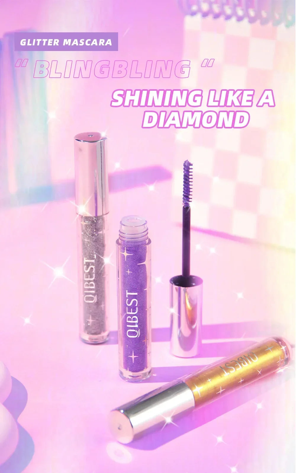 Diamond Glitter Mascara