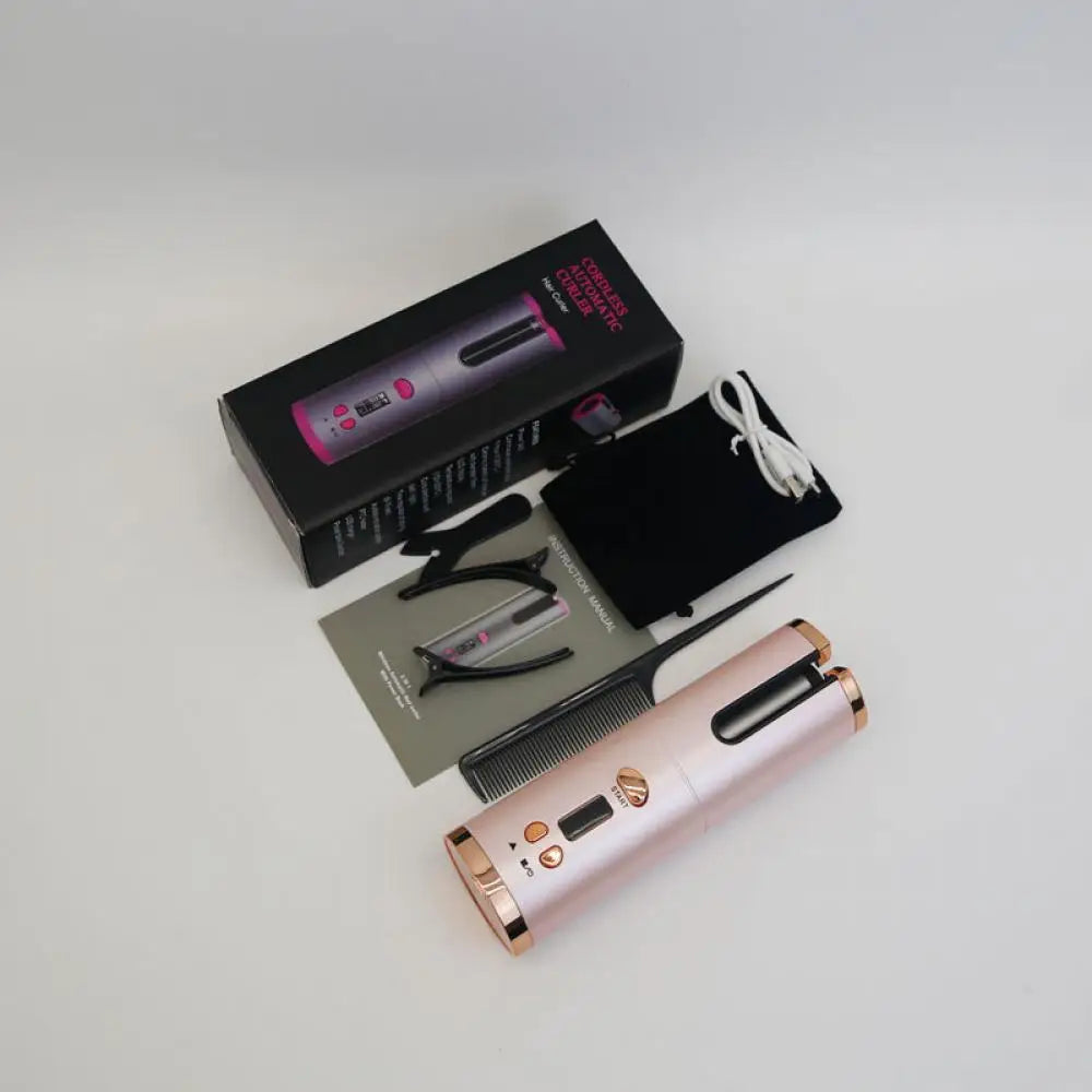 Cordless Automatic Rotating Hair Curler