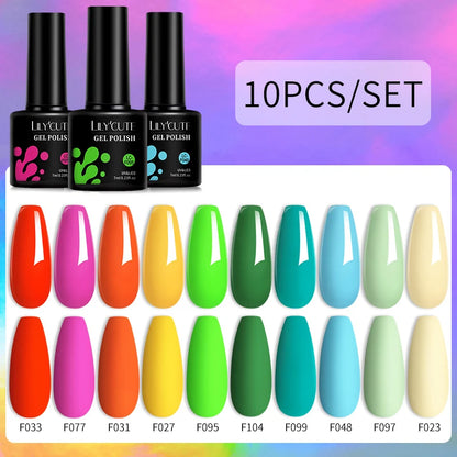 10PCS Gel Nail Polish Set