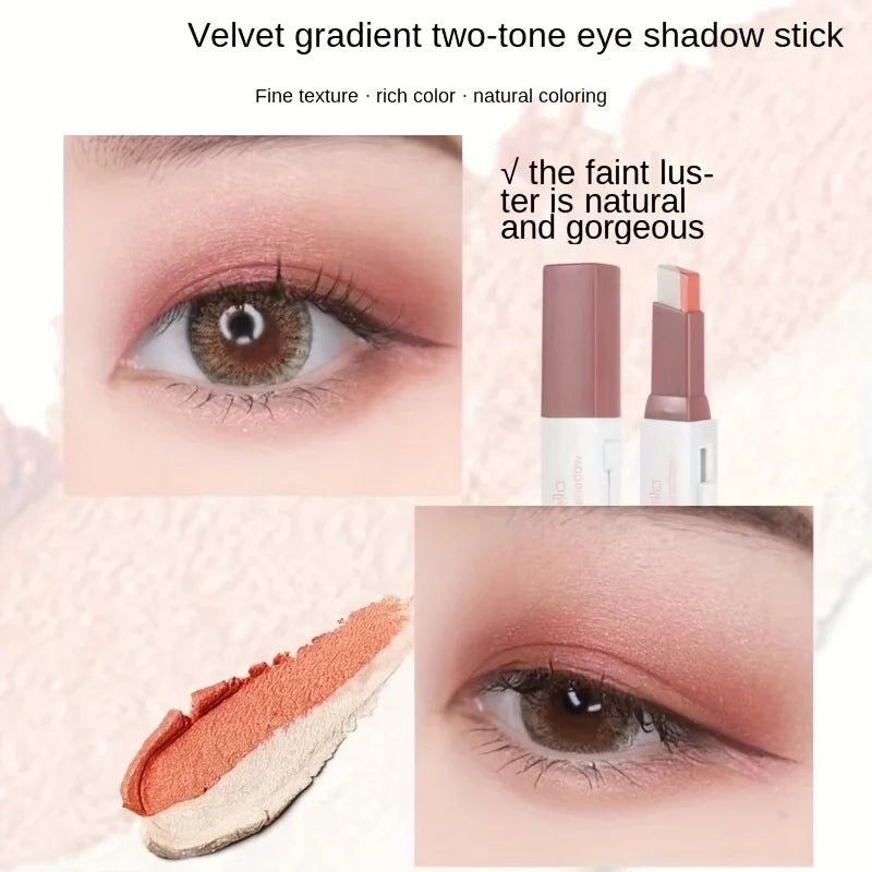 Two-Color Gradient Eye Shadow Stick